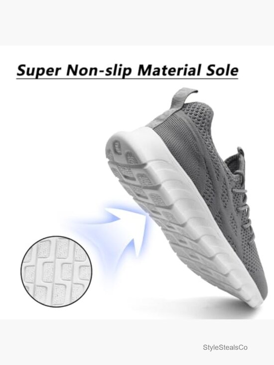Men\'s Running Road Walking Sneakers Athletic Workout Gym Shoes Breathable main image 7